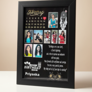CUSTOMISE BLACK PHOTO FRAME